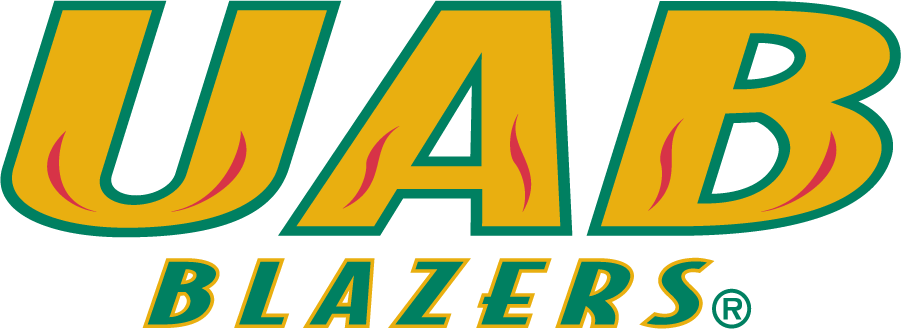 UAB Blazers 1996-2003 Wordmark Logo diy DTF decal sticker